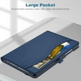 thumbnail image 3 of Fintie Case for Samsung Galaxy Tab A11+ Plus 2025/ A9+ Plus 11 Inch 2023, Multi-Angle Viewing Smart Stand Back Cover with Pocket Auto Wake/Sleep, Navy, 3 of 10