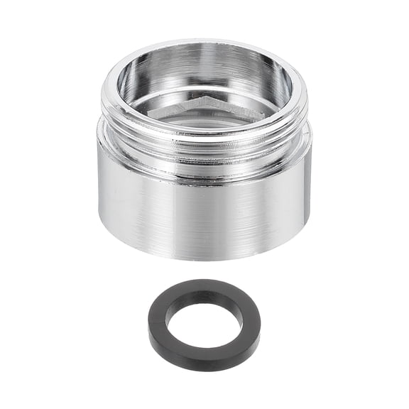 Faucet Aerator Adapter, 1/2" Female to M22 Male with Washer, 15mm Length