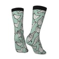 thumbnail image 3 of Goofa Retro Rooster4 Printed Men's Crew Socks, Soft Durable Breathable Moisture-Wicking with Odor Control Cotton socks, 3 of 9