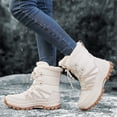 thumbnail image 6 of YOURDIARY Womens Snow Boots Waterproof Anti-Slip Warm Winter Boots Outdoor Casual Mid-Calf Boots, 6 of 9