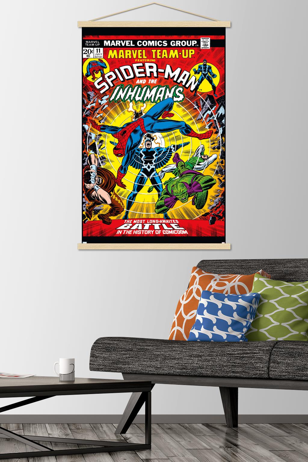 Marvel Comics - Marvel Team-Up #11 Wall Poster with Magnetic Frame, 22.375" x 34"