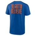 thumbnail image 3 of Men's Royal New York Mets Bring It Ya Gotta Believe T-Shirt, 3 of 3