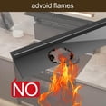 thumbnail image 3 of GoXteam 2Pack Silicone Stove Gap Covers, Heat Resistant Oven Gap Filler Seals Gaps Between Stovetop and Counter, Effectively Stain Resistant, 25 Inches, Black, 3 of 7