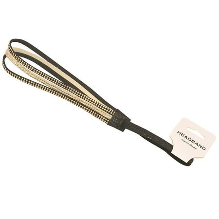 narrow headband embellished accessory stud cream womens hair dialog displays option button additional opens zoom