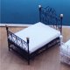 thumbnail image 2 of Cama Doble en Miniatura de Hierro de Estilo Europeo con Muebles de Colchón para 1:12 Acces de Decoración de Dormit de Juego de Negro Sunnimix cama de casa de muñecas, 2 of 6