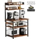 thumbnail image 1 of Alacena de Almacenamiento de 5 Niveles, Estante de Cocina con Enchufes y 5 Ganchos，Estante de Microondas, Mueble Multiusos de Cocina, Sala, Oficina，Cafetería (80cm Más Ancho), 1 of 7