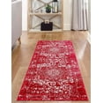 thumbnail image 2 of Unique Loom Richmond Collection Area Rug - Medallion (2' 7" x 12' Runner Red/Ivory), 2 of 6
