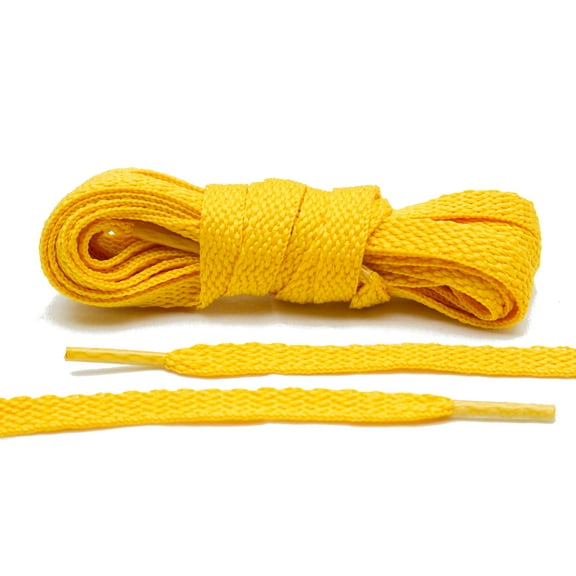 Angelus Lace Lab Flat Colored Shoe Laces - Gold, 45" Long