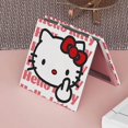 thumbnail image 3 of Sanrio Hello Kitty-Espejo de doble cara Kawaii, bonito Kuromi My Melody, dibujos animados, portátil, plegable, para estudiantes, maquillaje, regalos para niñas, 3 of 4