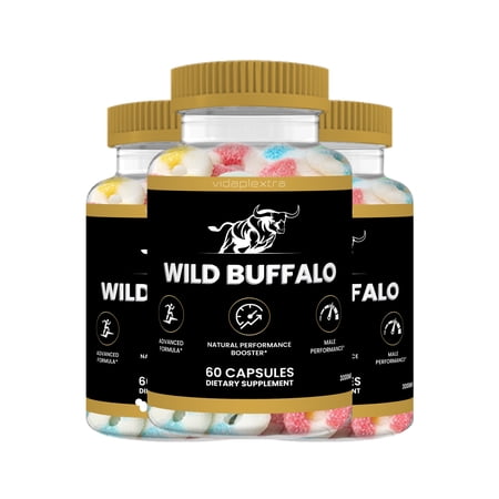 (3 pack) Wild Buffalo Gummies - WildBuffalo Gu
