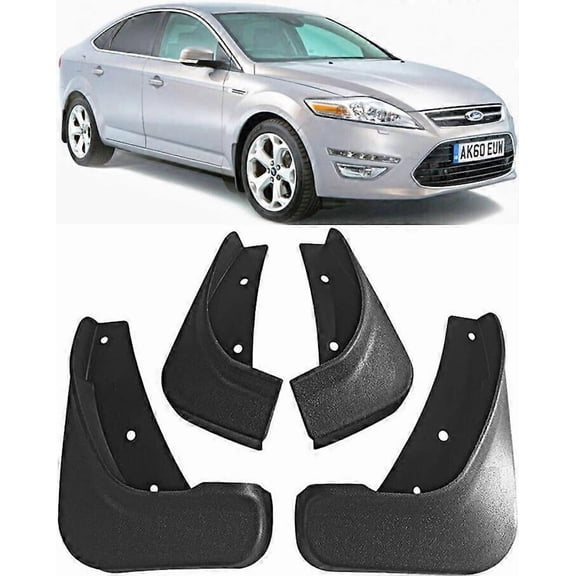 Front & Rear Splash Guards Mud Flaps For 2008-2014 Ford Mondeo MK4 IV