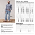 thumbnail image 3 of Big & Tall Levi's 505 Regular Fit Jeans Black, 3 of 6