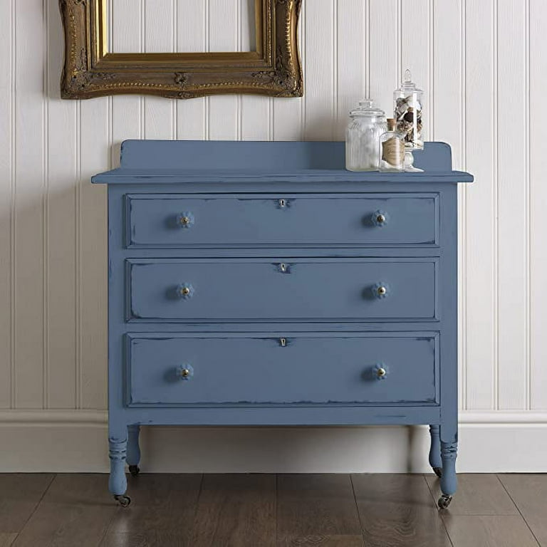 coastal blue chalk paint dresser Coastal -Aqua Tiffany Blue Saltwater Clay & Chalk Paint Colors 16 oz. Pint