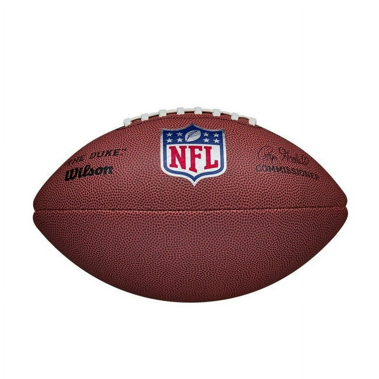 Wilson, NFL The Duke Replica Football, Brown, Official Size