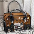 thumbnail image 4 of Bolsos de diseñador Bolsos de mano vintage para mujer Bolsos de hombro con botones Y2k Bolsos de mano femeninos Bolsos de mano de moda Bolsas femeninas, 4 of 5