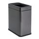 thumbnail image 1 of Basurero Rubbermaid de acero inoxidable, carbón vegetal, 10 litros, 1 of 7