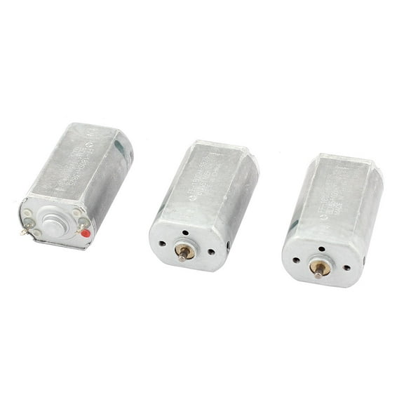 3Pcs DC 2.4V 14700RPM 2mm Dia Shaft High Speed DC Motor f Electric Shaver