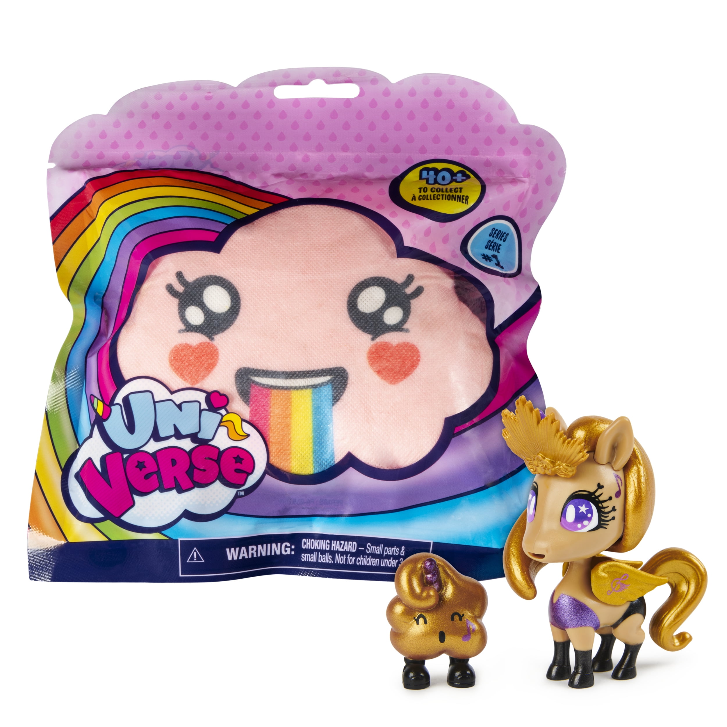 Uni-verse 2 Pack Collectible Surprise Unicorns with Mystery Accessories Styles May Vary 