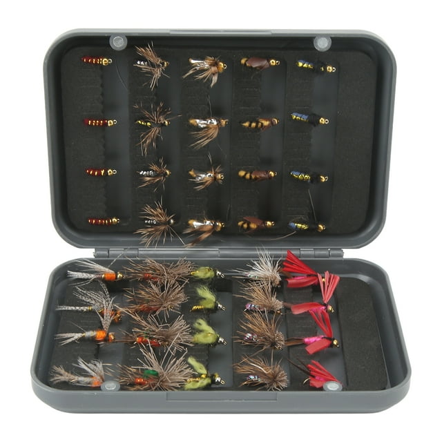 Moscas de pesca, 40 piezas, señuelo de pesca, señuelo para peces, mosca para peces, rendimiento inigualable