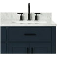 thumbnail image 6 of Ariel T067DCW2RVOWHT Hepburn 67" Free Standing Double Rectangular Basin Vanity Set - White, 6 of 7