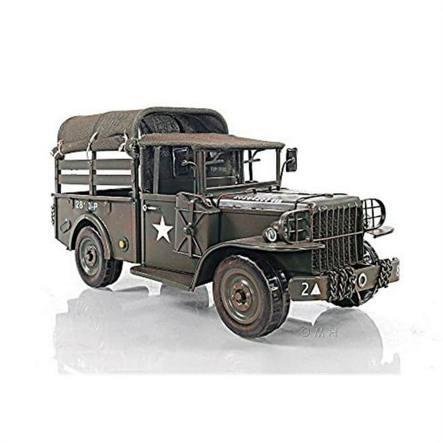Old Modern Handicrafts AJ059 Vintage Dodge M42 Command, Bois