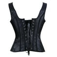 thumbnail image 3 of Grebrafan Bustier Corset Top Gothic Black 5XL, 3 of 5