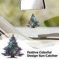thumbnail image 5 of Festive Colorful Design Sun Catcher, Acrylic Tree Sun Catchers, Holiday Win, 5 of 9