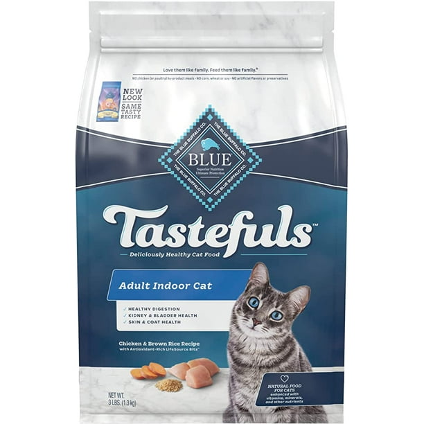 Blue Buffalo Tastefuls Indoor Natural Adult Dry Cat Food