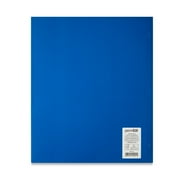 Pen+Gear Blue Letter Size 2-Pocket Paper Folder