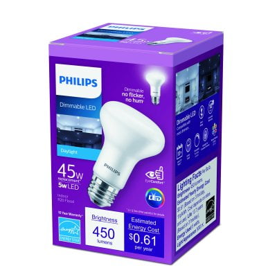 Philips 223156 Duramax 45-Watt R20 Indoor Spot Light Bulb 
