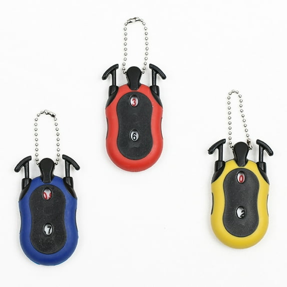 SPRING PARK Portable Small Digits Scorer Golf Stroke Shot Putt Score Counter Outdoor Accessory