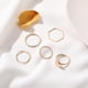 thumbnail image 3 of Fashionwomen'sopenringjointringpinkyringsetAmazon, 3 of 5