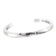 thumbnail image 4 of Brazaletes Ajustables, Brazalete Torcido, Regalo para Mujeres, Niñas, Hermanas, Madres, Amigos, Cumpleaños, , Regal - Acero Sunnimix Pulsera espiral de acero de titanio, 4 of 8