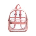 thumbnail image 1 of Mochilas Transparentes PVC Mochila Impermeable Con Asa Superior (rosa), 1 of 9