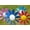 Random, variant on Spinning Daisies Pack of 4 Beloit Plastics 12 inch Dia. Random Color Lawn Pinwheels, 24" Tall Pinwheel and Wind Spinners, Garden, Party Pinwheel, Flower Spinner, for Patio, Lawn & Garden