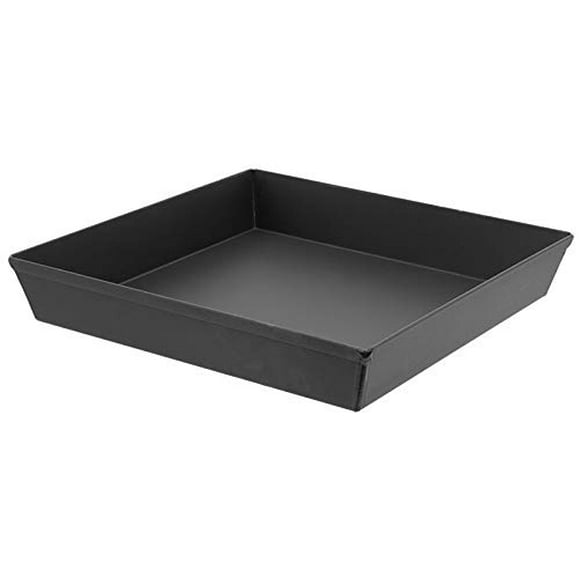 LloydPans 10x10x1.5 inch Sicilian Style Pizza Pan, Pre-Seasoned