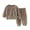 AGJQ#8 Coffee, variant on oqasdz Baby Girl Outfits Boys Cozy Flannel Pajama Soft Loungewear Warm Sleepwear Long Sleeve And Pants For Kids Fall Winter Nightwear Size 18 M-24 M