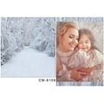 thumbnail image 2 of EREHome Polyester Fabric 5x7ft Holiday White Snow Backdrop Photography White Frozen Tree Winter Background For Children Photo Backdrops christmas backdrops, 2 of 2