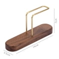 thumbnail image 6 of opvise Filter Paper Rack Thickened Wooden Coffee Filter Paper Storage Holder Stand, 6 of 13