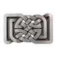 thumbnail image 2 of Hebilla de cinturón con patrón celta,Rectángulo,Aleación de zinc,Metal,occidental,Vaquero,,Rodeo,indio,Clásico,Novedad,Clásico Hugo Hebilla de cinturón con patrón celta, 2 of 5