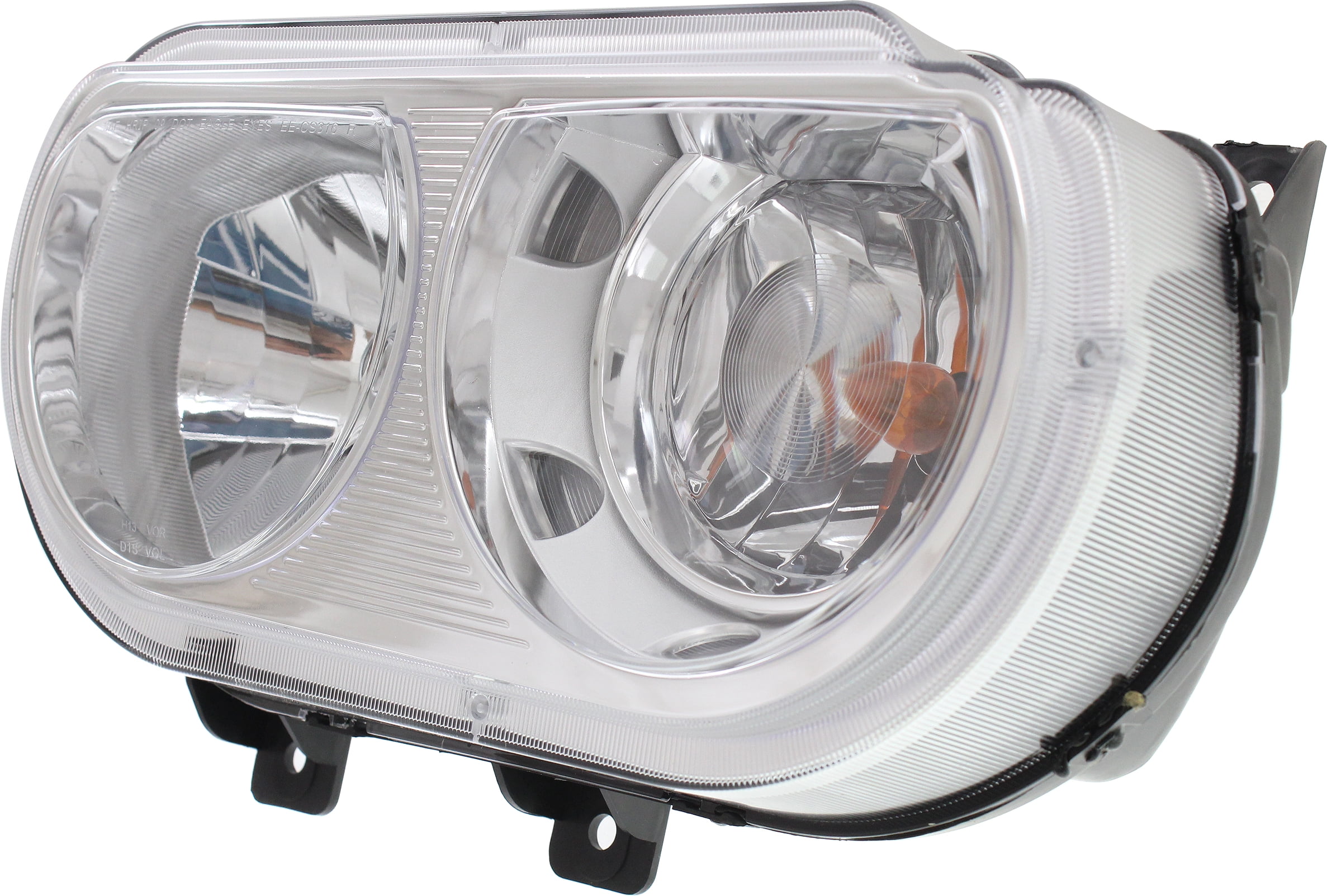 Headlight Compatible With 2008-2014 Dodge Challenger Right Passenger Halogen With bulb(s)