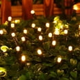 thumbnail image 4 of 20m 200LED blanco cálido línea verde oscuro cadena de luz estándar de EE. UU. Adepaton CJWUS-3061, 4 of 8
