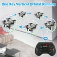 thumbnail image 6 of Flooyes Mini Drone for Kids, 4.3 Inch Small Flying Toys Drones with LED Light One Key Take Off Spin Flips RC Mini Drones,Kids Gifts Toys for Boys and Girls, 6 of 9