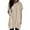 Beige, variant on AXXD Womens Shirts Basic Summer 2024 Solid Color Hooded Drawstring Round Neck Short Sleeved T-shirt Loose Top