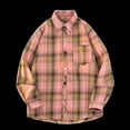 thumbnail image 2 of Aloohaidyvio Men's Flannel Long Sleeve Shirts Button Down Plaid Shirt Casual Cotton Collared Shirt Jacket, 2 of 4