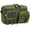 Green_, variant on SENLINK Molle Admin Pouch, Drawstring Pocket, Utility Belt Pouch, US Flag Patch and Backpack, 1000D Nylon EDC Organizer Bag for Camping Hiking and Travel