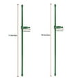 thumbnail image 3 of Rose Plant Support Pile, Orchid Climbing Vine Support, Antifalling Pole, Durable Metal Construction + Adjustable Height, Garden Trellis Design, for Flower Enthusiasts, Prevents Plant FAJHHA, 3 of 8