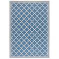 thumbnail image 2 of Safavieh Martha Stewart Beach House Jaden Medallion Indoor/Outdoor Area Rug, Blue/Creme, 6'7" x 9', 2 of 6