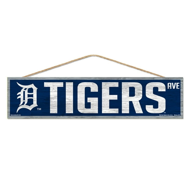 Tigres de Detroit Signent 4 X 17 Conception de l'Avenue du Bois
