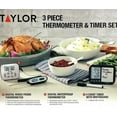 thumbnail image 2 of Taylor 3-Piece Digital Thermometer, Timer and Whiteboard Set, 2 of 5